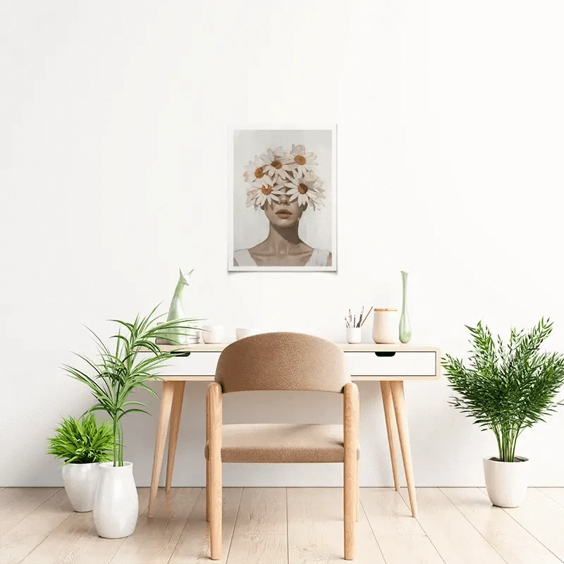 Chamomile Lady Art Print Chamomile Lady Art Print wall art product Svetlana Aleynikova