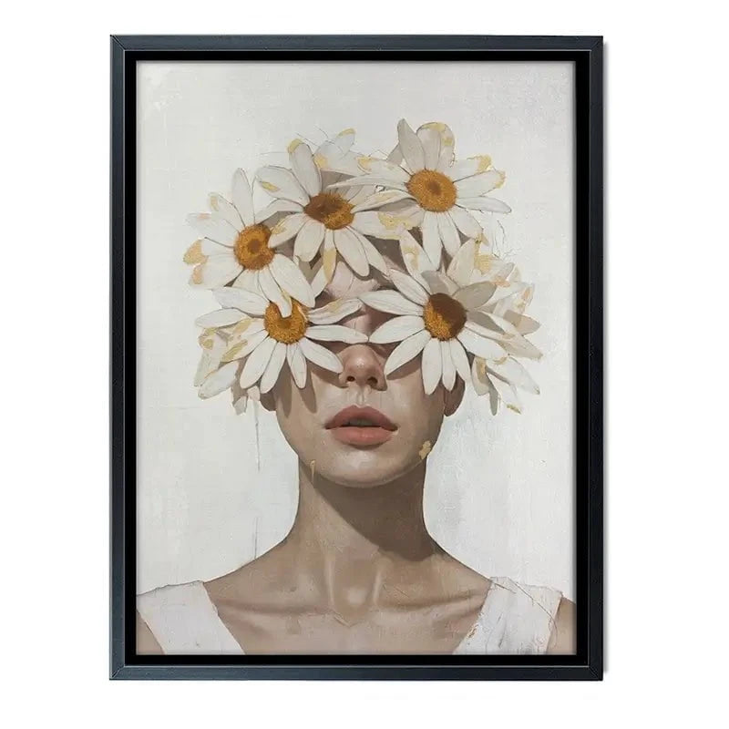 Chamomile Lady Canvas Print Chamomile Lady Canvas Print wall art product Svetlana Aleynikova