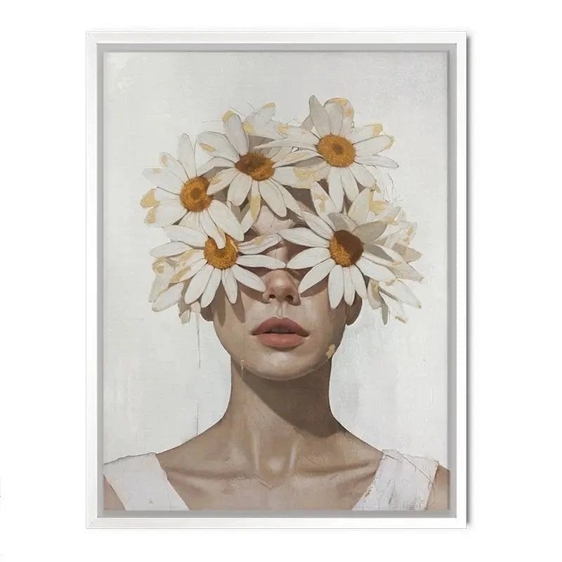Chamomile Lady Canvas Print Chamomile Lady Canvas Print wall art product Svetlana Aleynikova