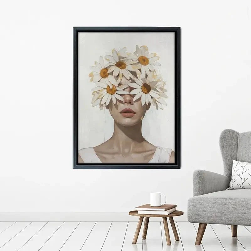 Chamomile Lady Canvas Print Chamomile Lady Canvas Print wall art product Svetlana Aleynikova