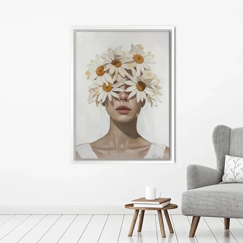 Chamomile Lady Canvas Print Chamomile Lady Canvas Print wall art product Svetlana Aleynikova