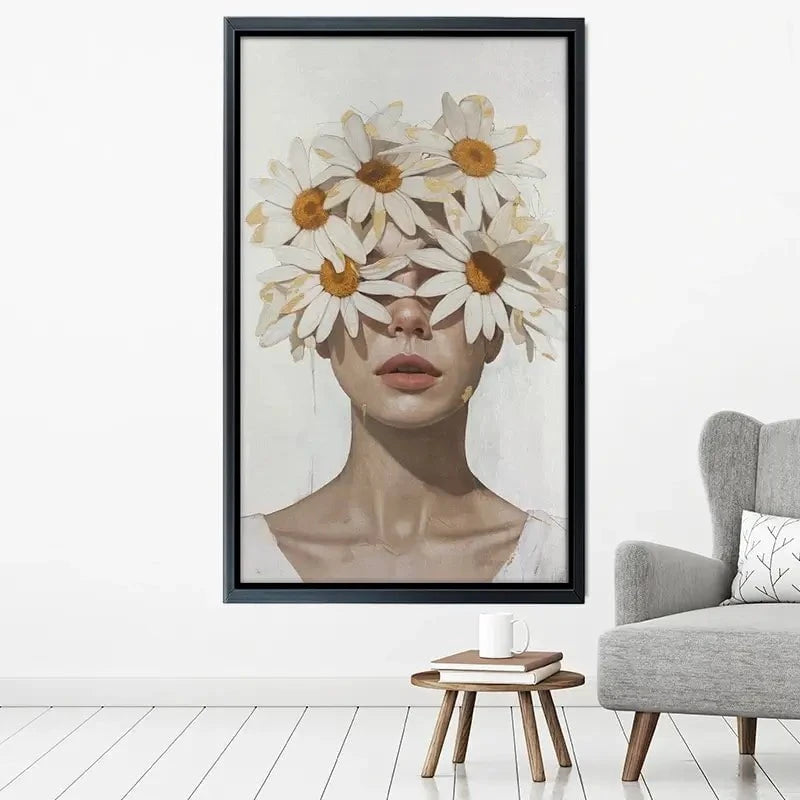 Chamomile Lady Canvas Print Chamomile Lady Canvas Print wall art product Svetlana Aleynikova