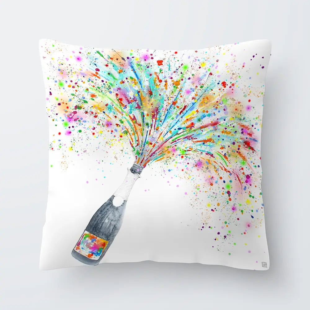 Champagne Party Cushion Champagne Party Cushion wall art product Studio Paint-Ing