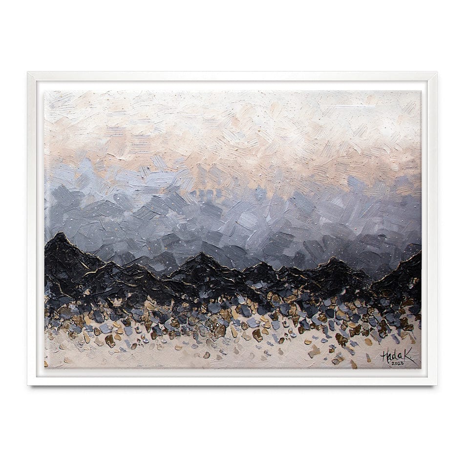 Champagne Peaks Canvas Print wall art product Expression By Nada