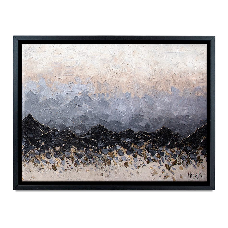 Champagne Peaks Canvas Print wall art product Expression By Nada