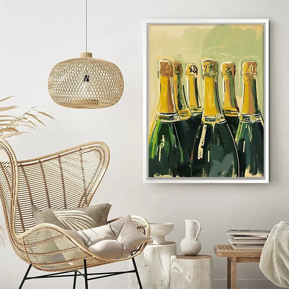 Champagne Please Canvas Print Champagne Please Canvas Print wall art product Art Print Shop