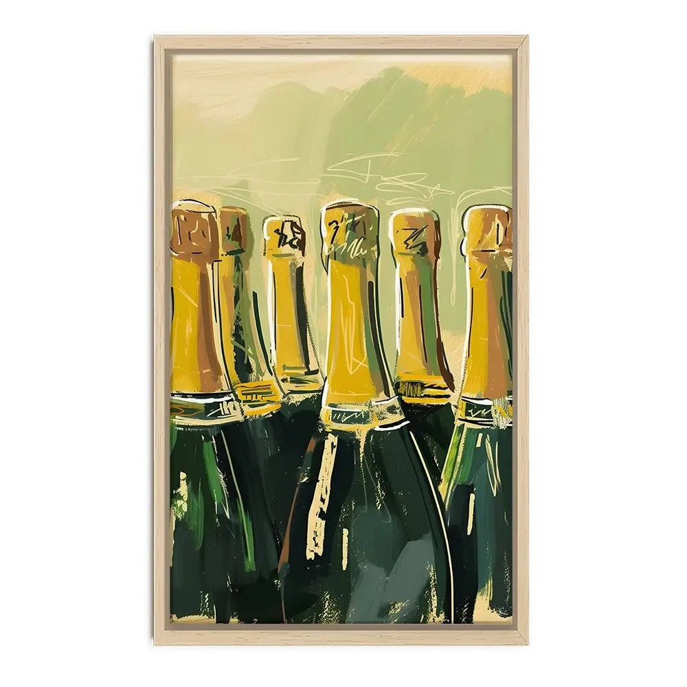 Champagne Please Canvas Print Champagne Please Canvas Print wall art product Art Print Shop
