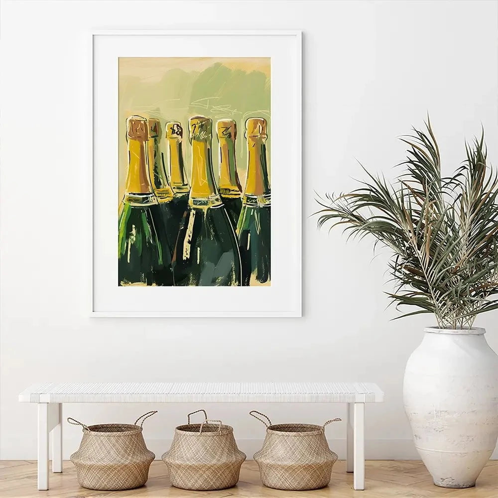 Champagne Please Framed Art Print Champagne Please Framed Art Print wall art product Art Print Shop