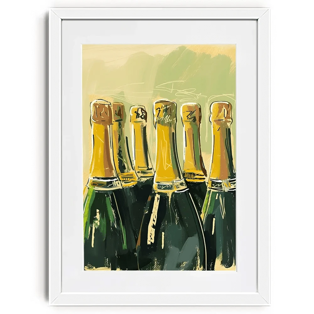 Champagne Please Framed Art Print Champagne Please Framed Art Print wall art product Art Print Shop