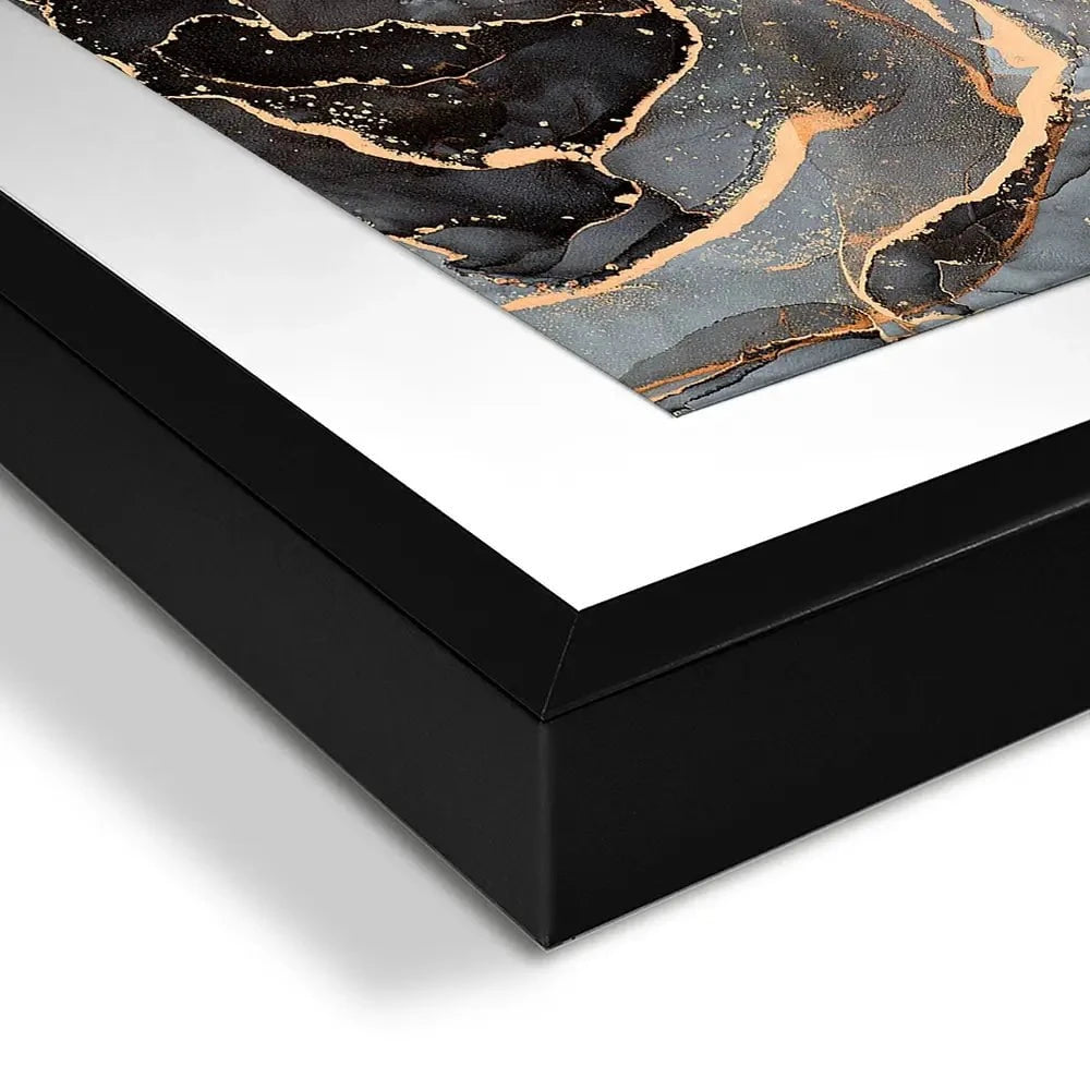Charcoal Marble Framed Art Print Charcoal Marble Framed Art Print wall art product djero.adlibeshe yahoo.com / Shutterstock