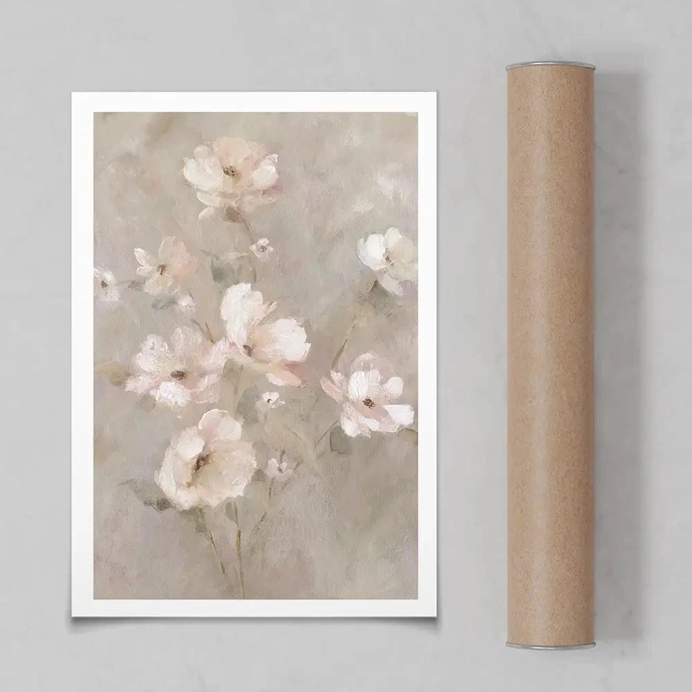 Charming Blush Bouquet Art Print Charming Blush Bouquet Art Print wall art product Carol Robinson