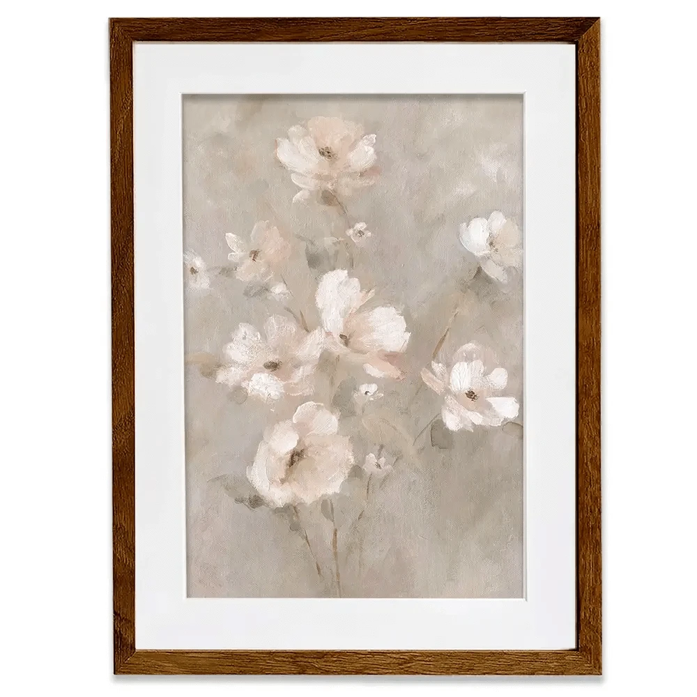 Charming Blush Bouquet Framed Art Print Charming Blush Bouquet Framed Art Print wall art product Carol Robinson