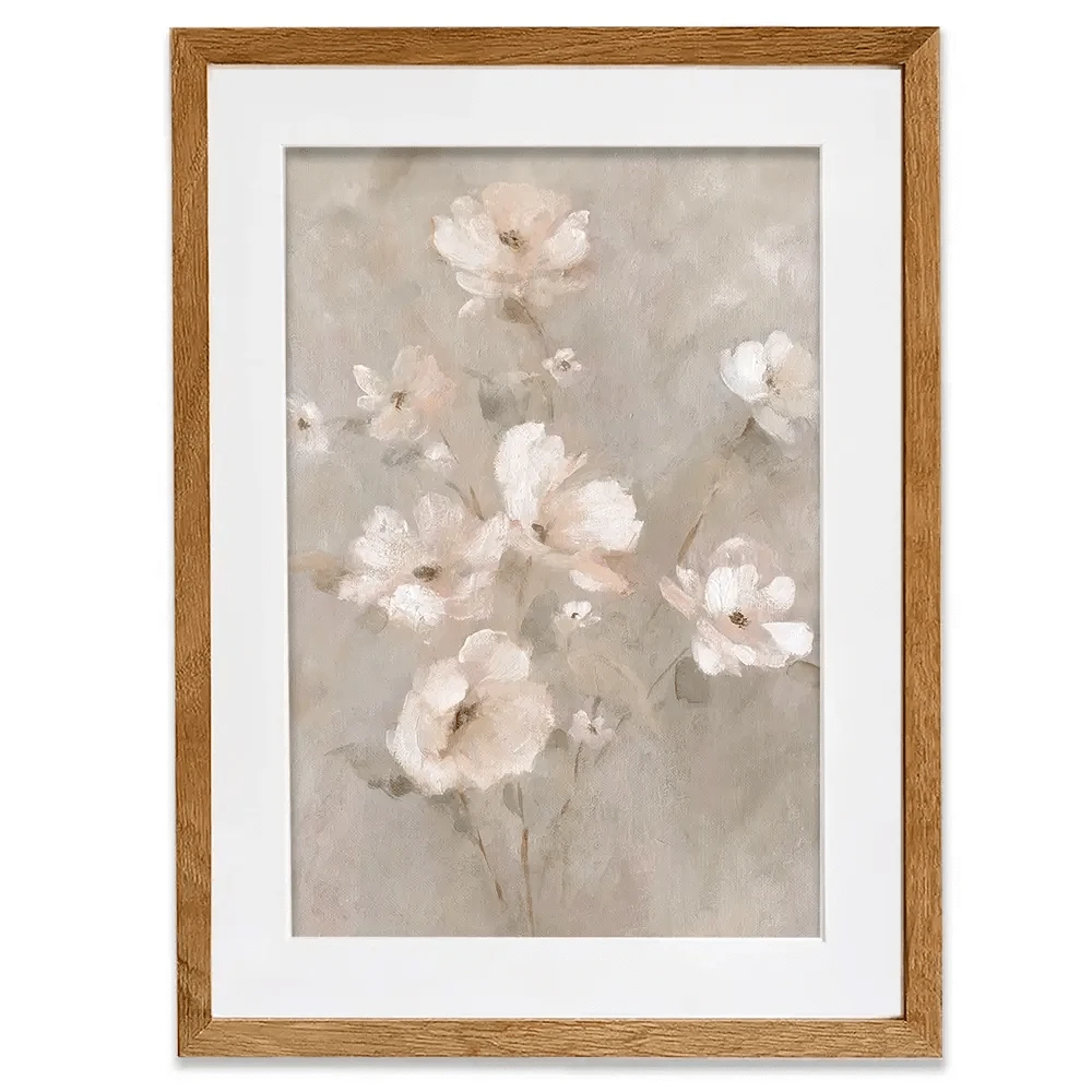 Charming Blush Bouquet Framed Art Print Charming Blush Bouquet Framed Art Print wall art product Carol Robinson