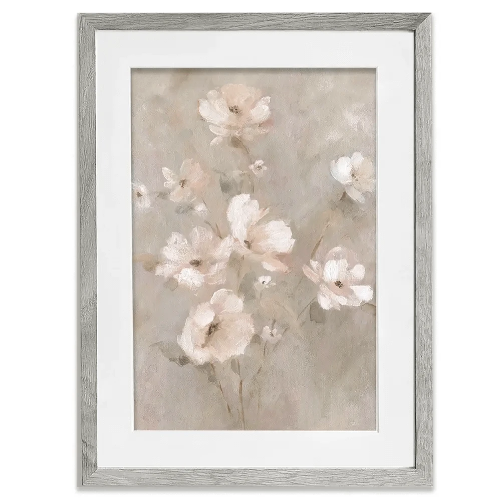 Charming Blush Bouquet Framed Art Print Charming Blush Bouquet Framed Art Print wall art product Carol Robinson