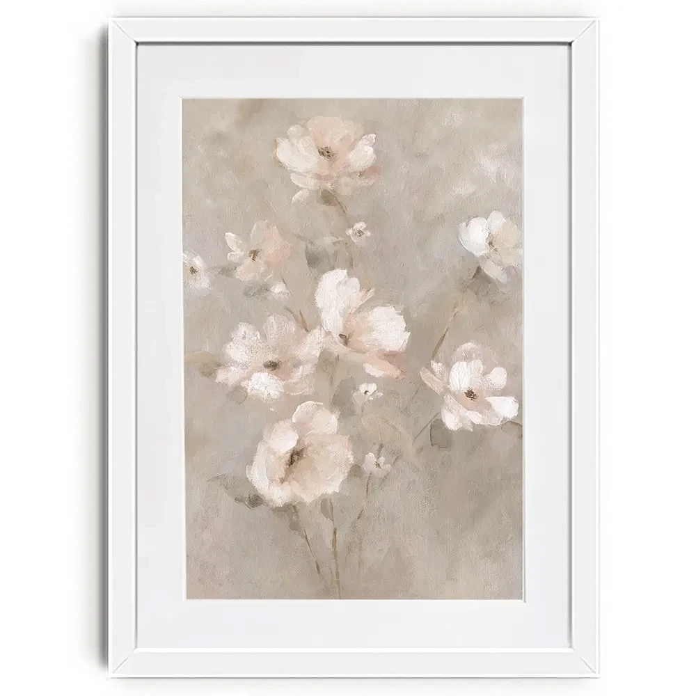 Charming Blush Bouquet Framed Art Print Charming Blush Bouquet Framed Art Print wall art product Carol Robinson