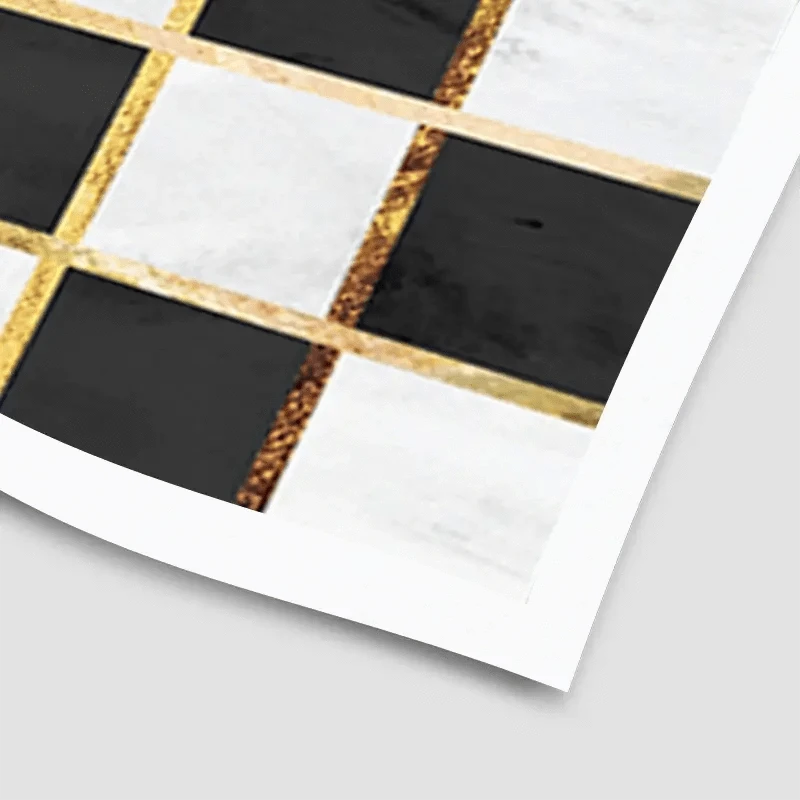 Checkerboard Art Print Checkerboard Art Print wall art product Sarah Manovski