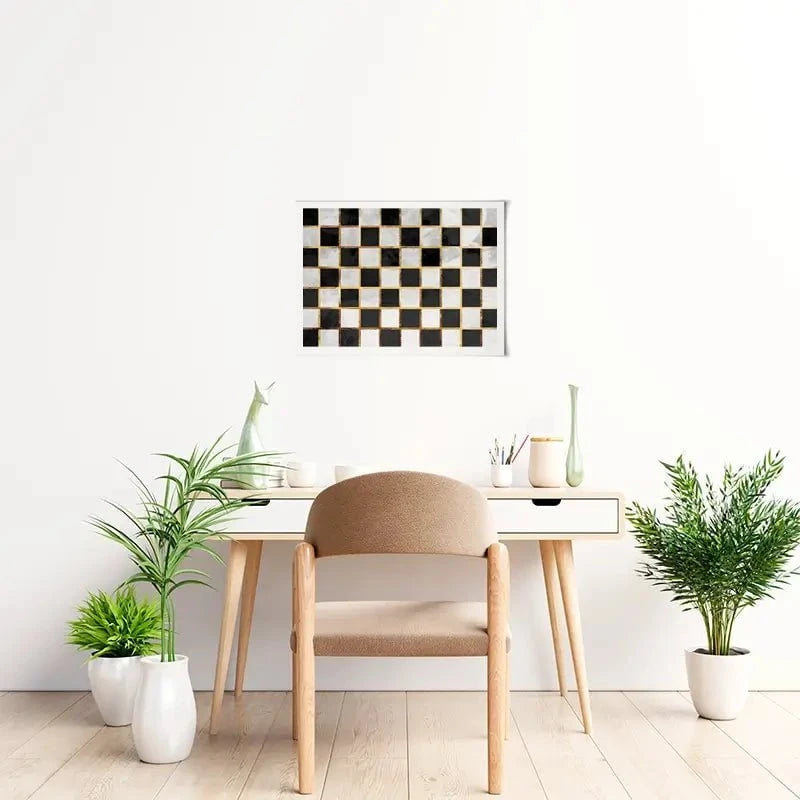 Checkerboard Art Print Checkerboard Art Print wall art product Sarah Manovski