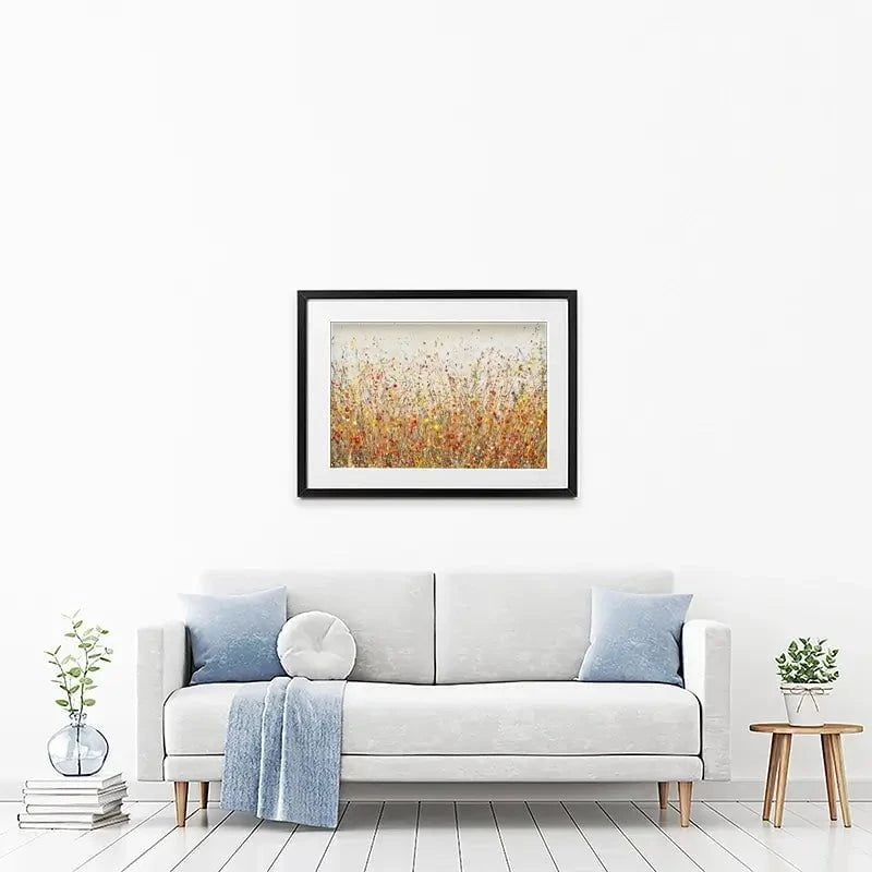 Cheerful Autumn Framed Art Print Cheerful Autumn Framed Art Print wall art product Olga Tkachyk