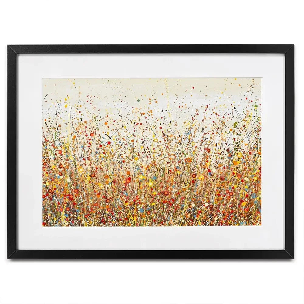 Cheerful Autumn Framed Art Print Cheerful Autumn Framed Art Print wall art product Olga Tkachyk