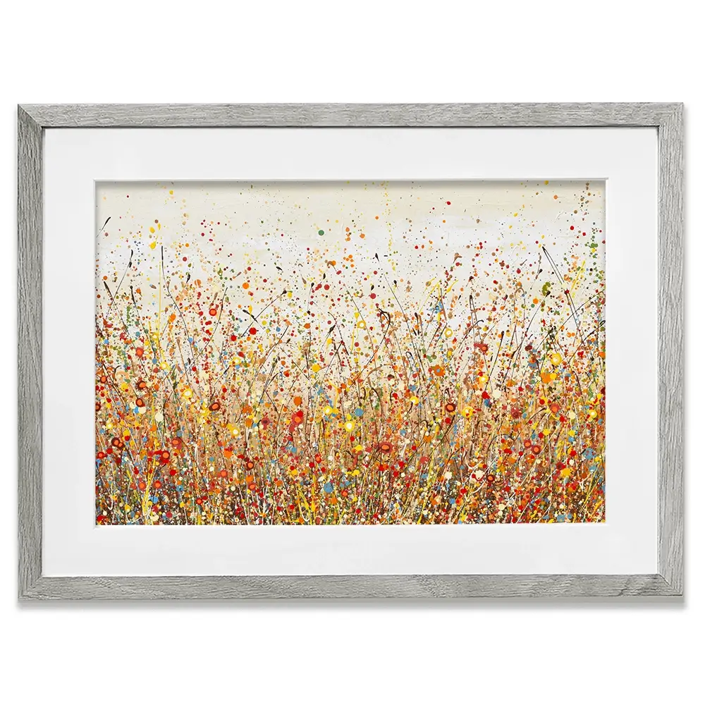 Cheerful Autumn Framed Art Print Cheerful Autumn Framed Art Print wall art product Olga Tkachyk