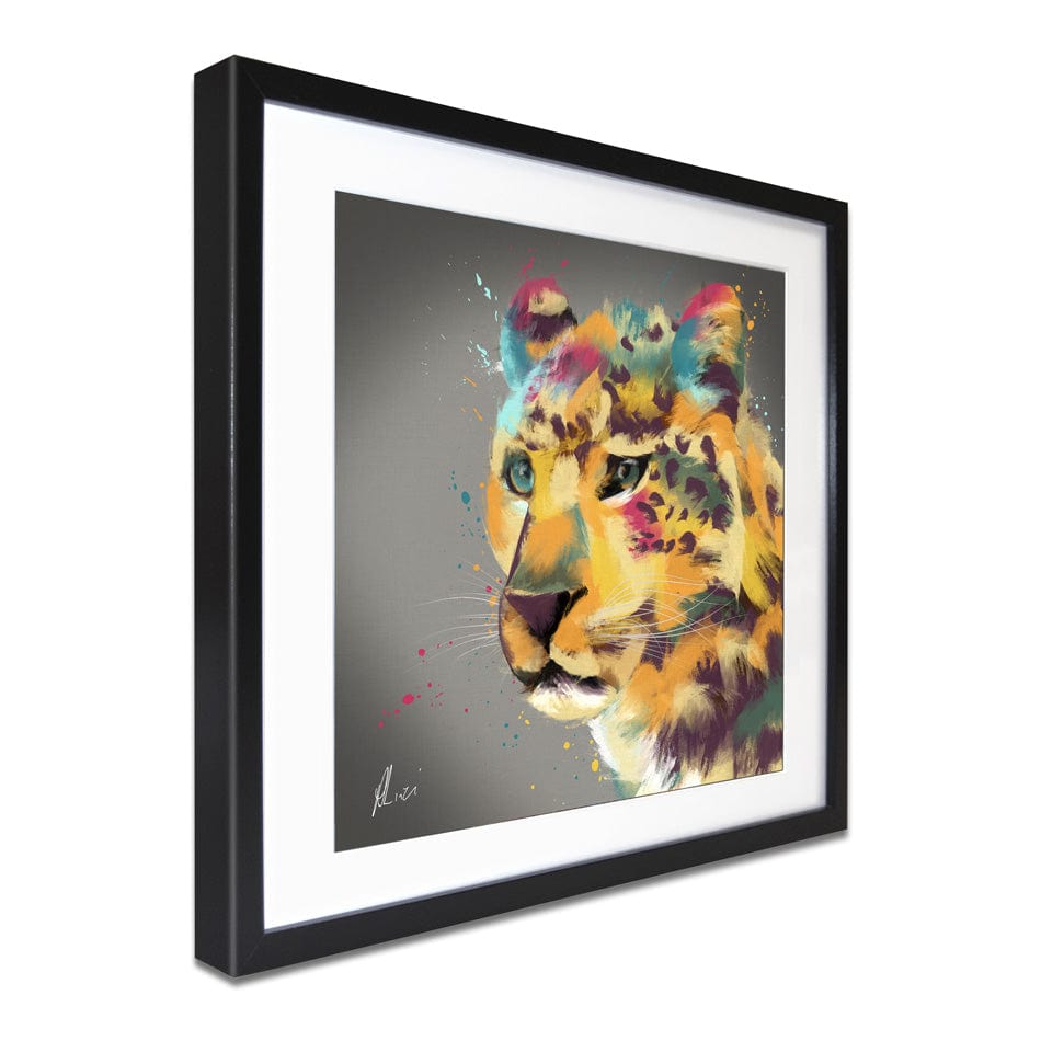 Cheetah Framed Art Print wall art product Aimee Linzi
