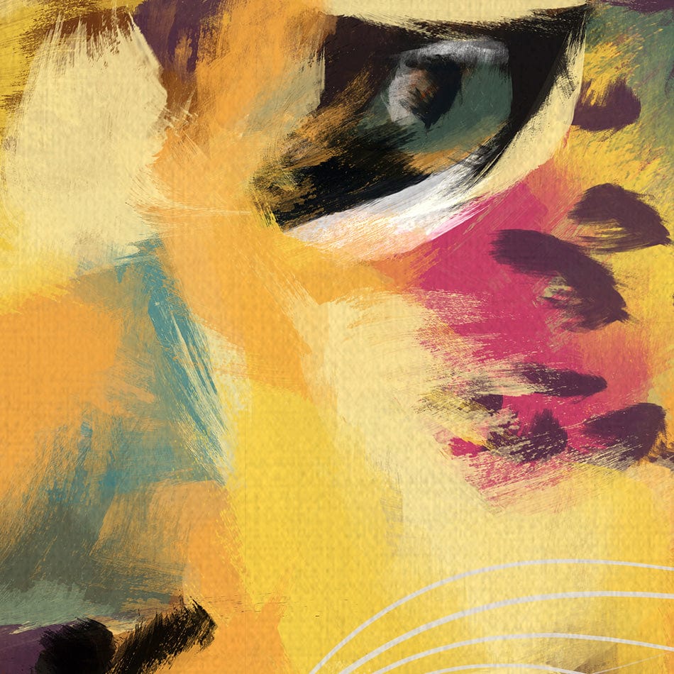 Cheetah Framed Art Print wall art product Aimee Linzi