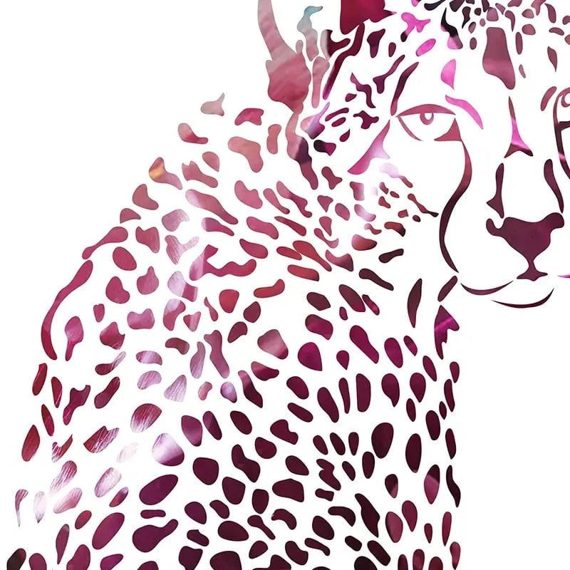 Cheetah On White Canvas Print Cheetah On White Canvas Print wall art product Sarah Manovski