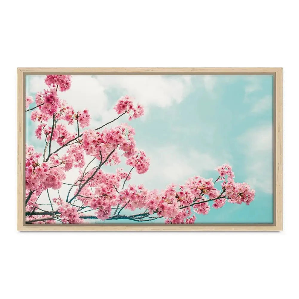 Cherry Blossom Canvas Print Cherry Blossom Canvas Print wall art product Makistock / Shutterstock