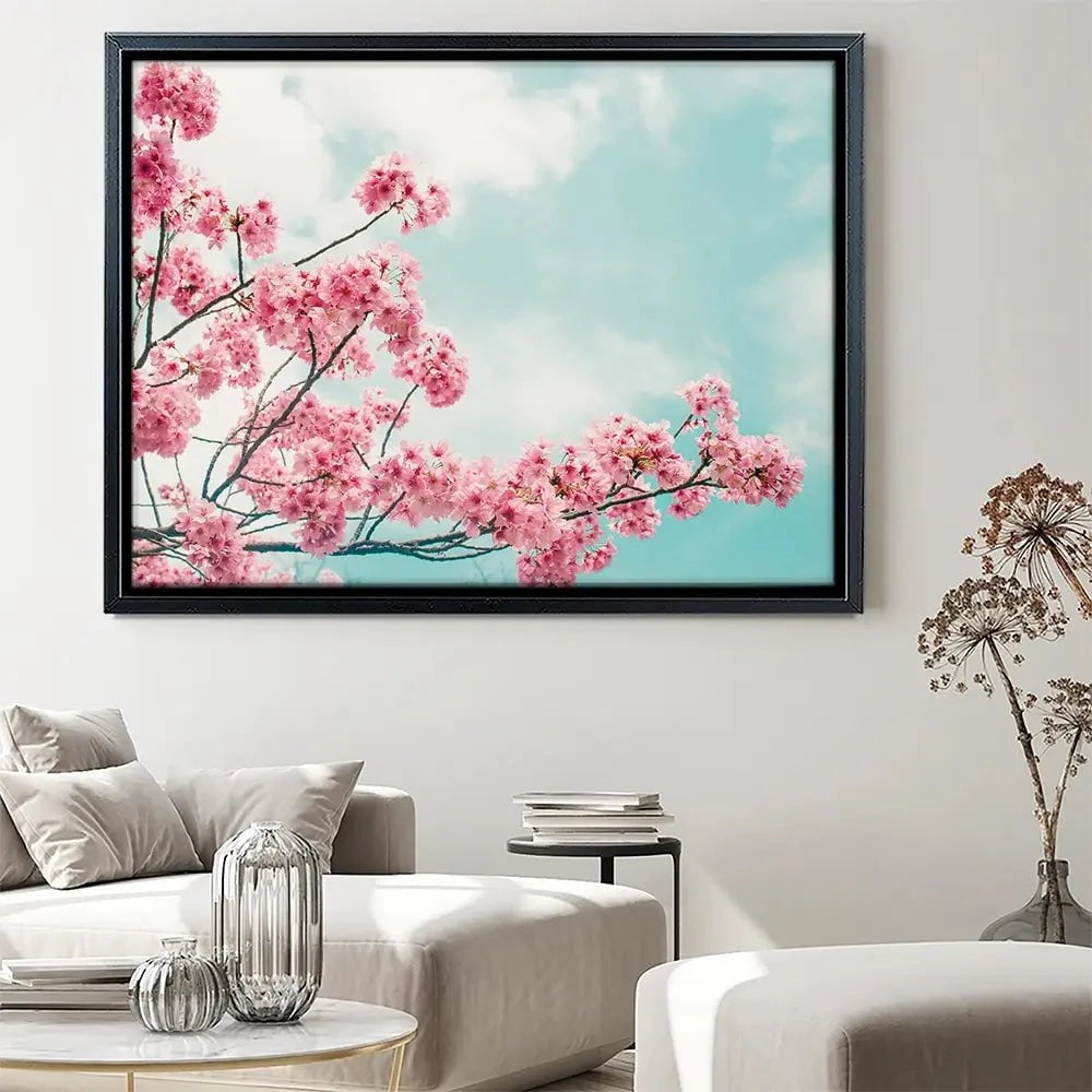 Cherry Blossom Canvas Print Cherry Blossom Canvas Print wall art product Makistock / Shutterstock