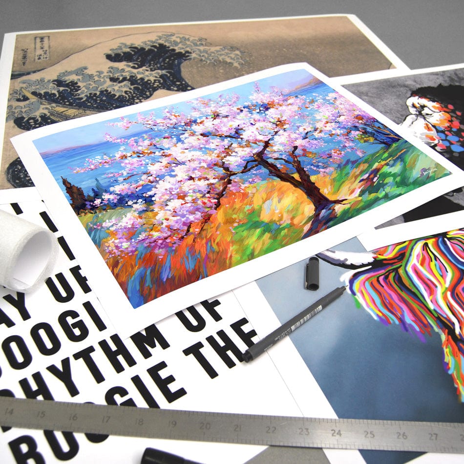 Cherry Blossom Glory Art Print wall art product Leon Devenice