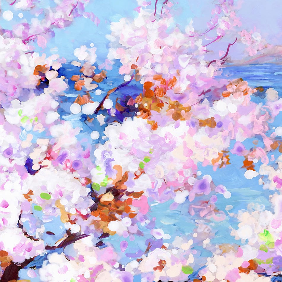 Cherry Blossom Glory Art Print wall art product / Shutterstock