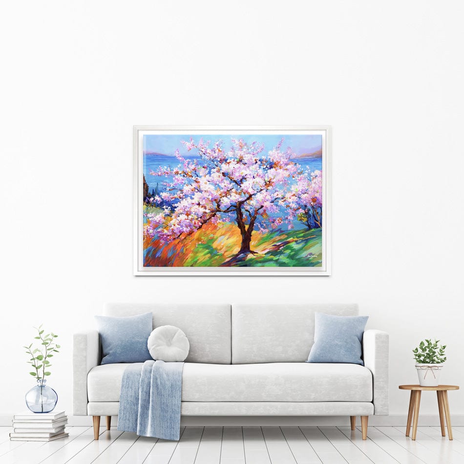 Cherry Blossom Glory Canvas Print wall art product Leon Devenice
