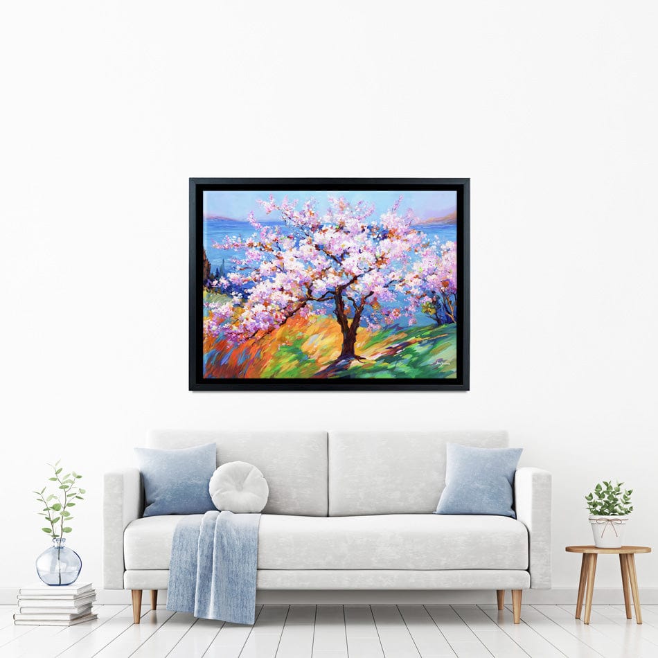 Cherry Blossom Glory Canvas Print wall art product Leon Devenice