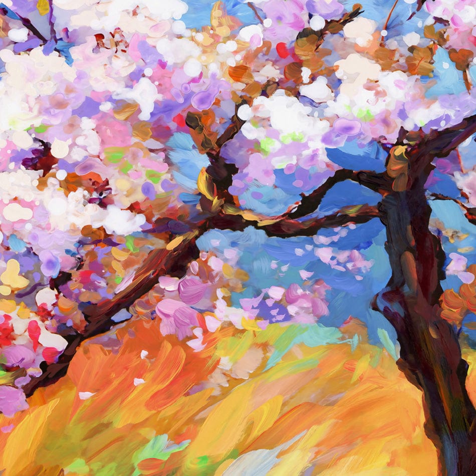 Cherry Blossom Glory Canvas Print wall art product Leon Devenice