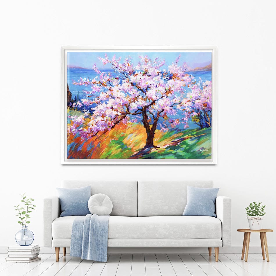 Cherry Blossom Glory Canvas Print wall art product Leon Devenice