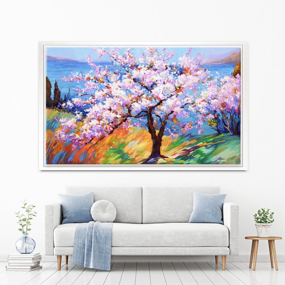 Cherry Blossom Glory Canvas Print wall art product Leon Devenice