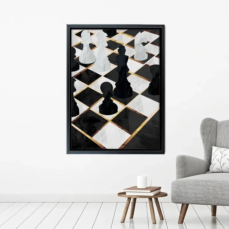 Chess Canvas Print Chess Canvas Print wall art product Sarah Manovski