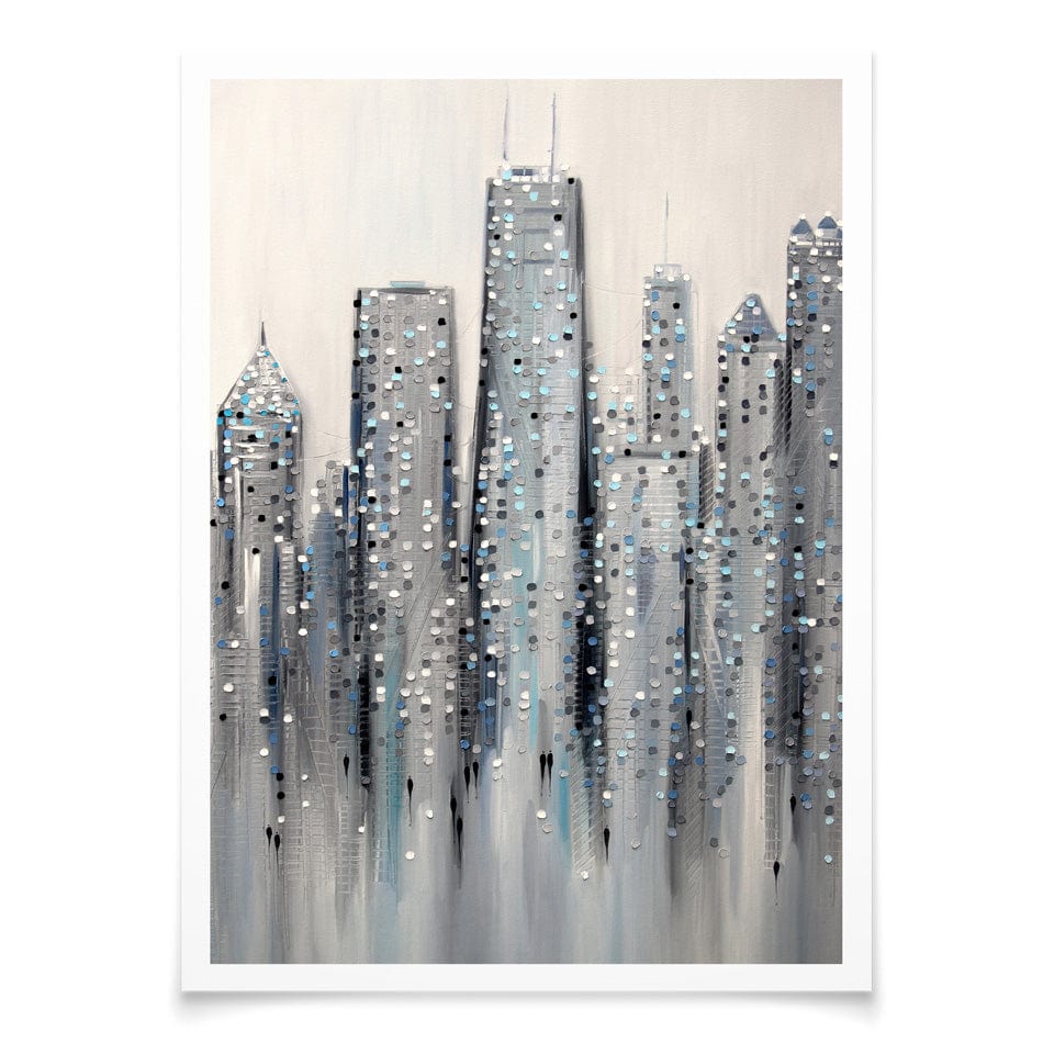 Chicago Art Print wall art product Ekaterina Ermilkina / Independent