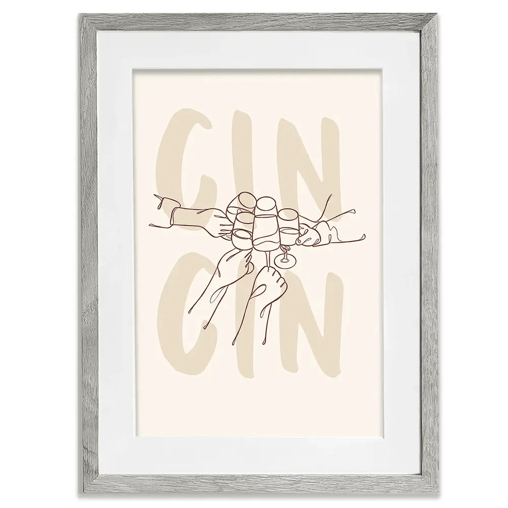 Cin Cin Framed Art Print Cin Cin Framed Art Print wall art product Art Print Shop