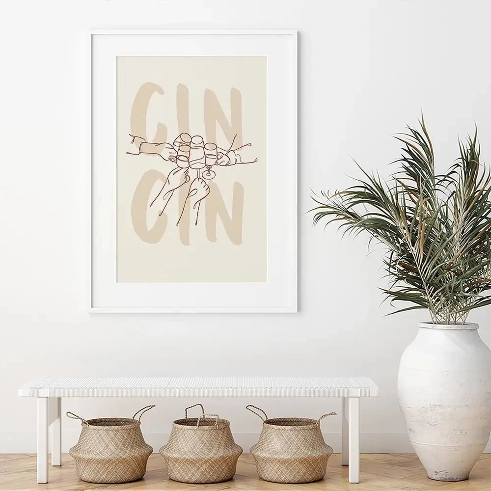 Cin Cin Framed Art Print Cin Cin Framed Art Print wall art product Art Print Shop