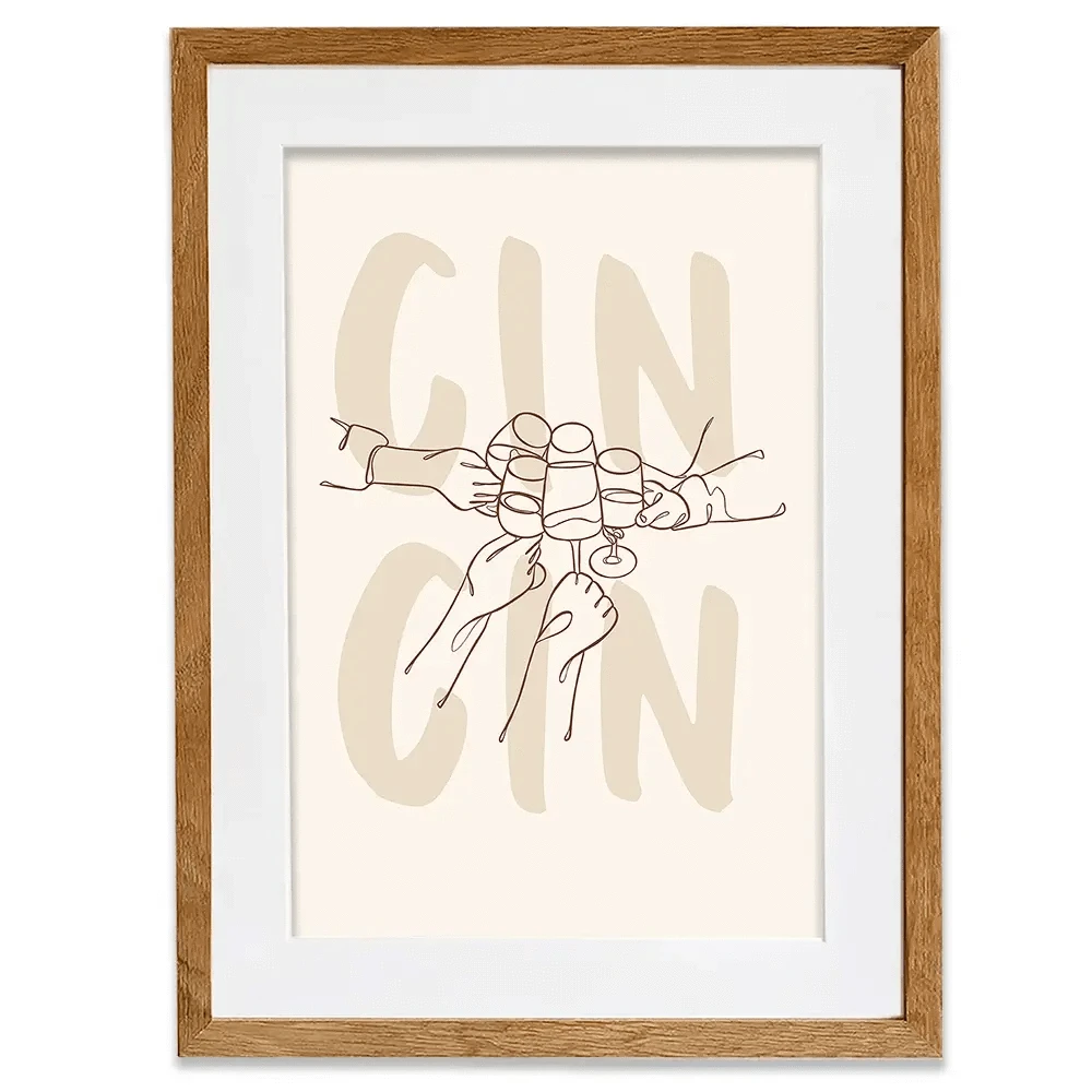 Cin Cin Framed Art Print Cin Cin Framed Art Print wall art product Art Print Shop