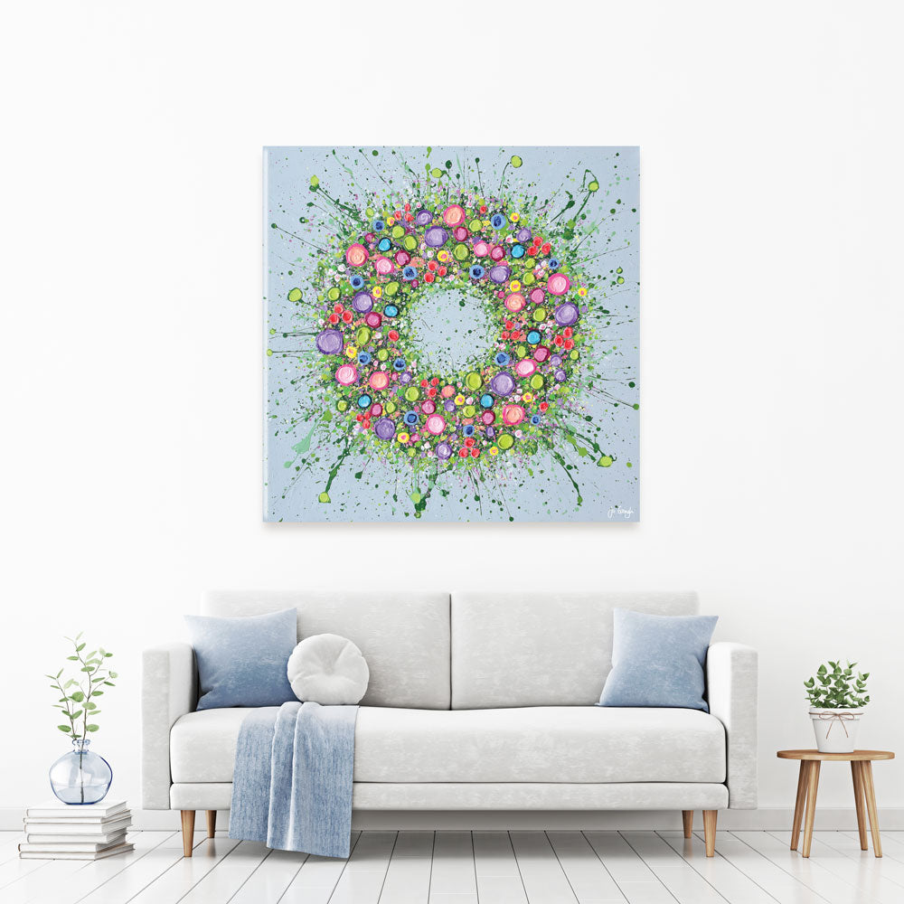 Circle Of Life Canvas Print Circle Of Life Canvas Print wall art product Jo Gough