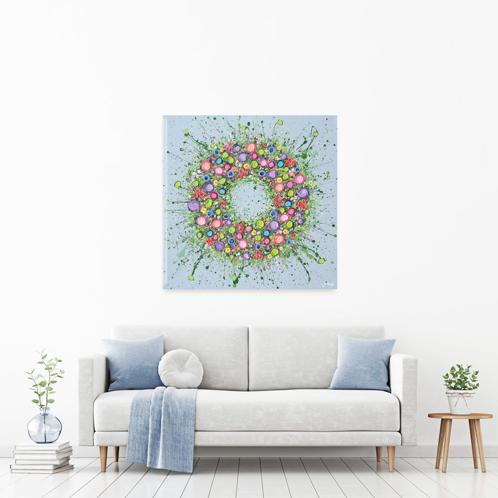 Circle Of Life Canvas Print Circle Of Life Canvas Print wall art product Jo Gough