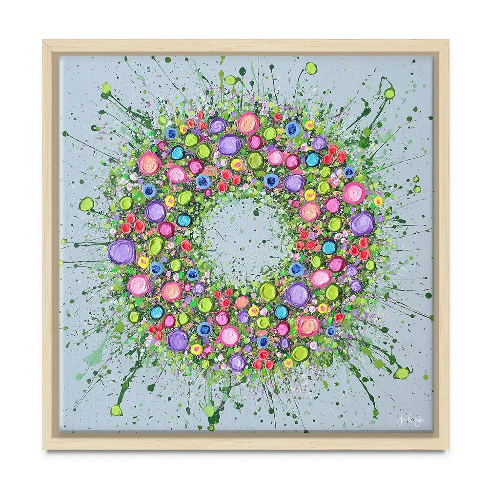 Circle Of Life Canvas Print Circle Of Life Canvas Print wall art product Jo Gough