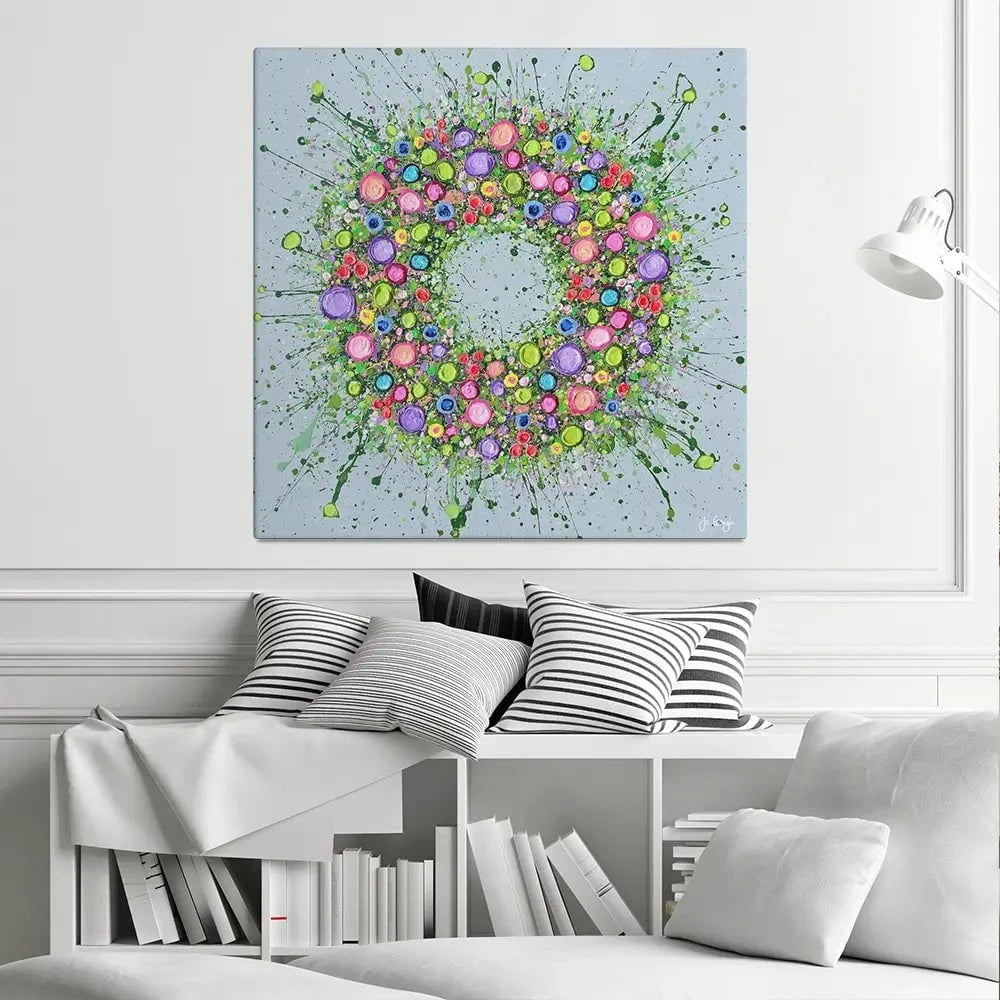 Circle Of Life Canvas Print Circle Of Life Canvas Print wall art product Jo Gough