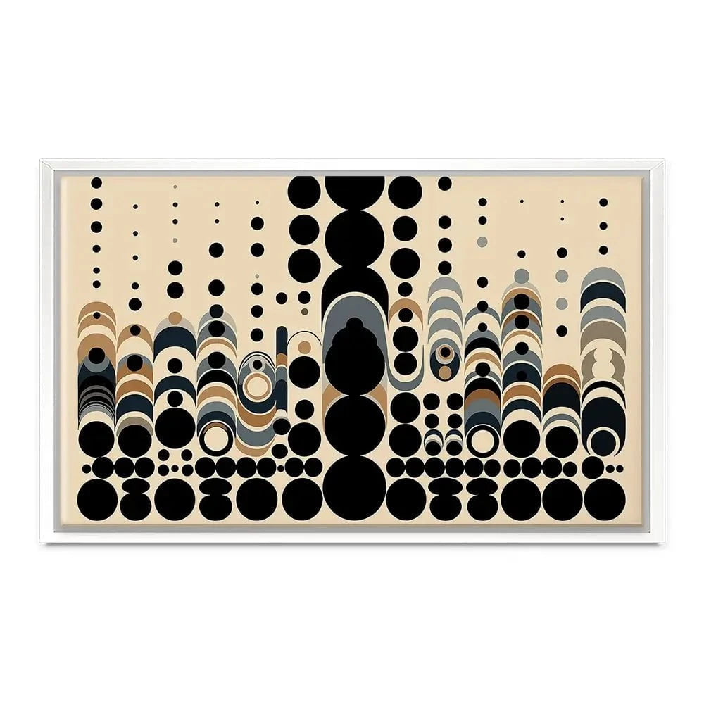 Circle Symphony Canvas Print Circle Symphony Canvas Print wall art product P & M Print Gallery