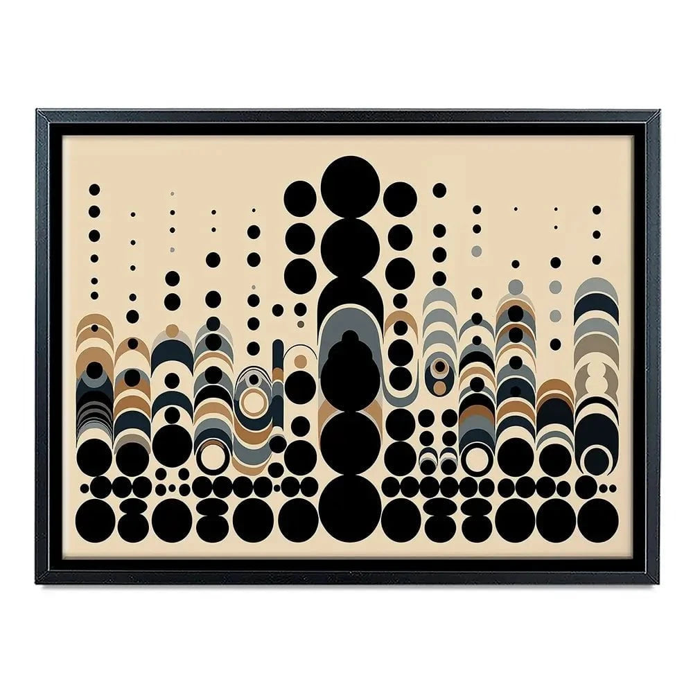 Circle Symphony Canvas Print Circle Symphony Canvas Print wall art product P & M Print Gallery