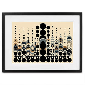 Circle Symphony Framed Art Print Circle Symphony Framed Art Print wall art product P & M Print Gallery