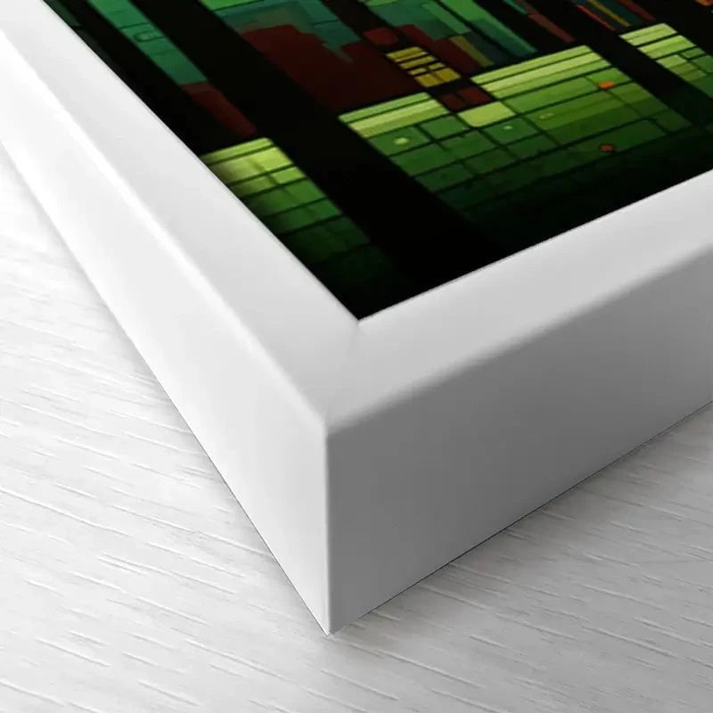 Circular Forest Canvas Print Circular Forest Canvas Print wall art product David Alexander Elder