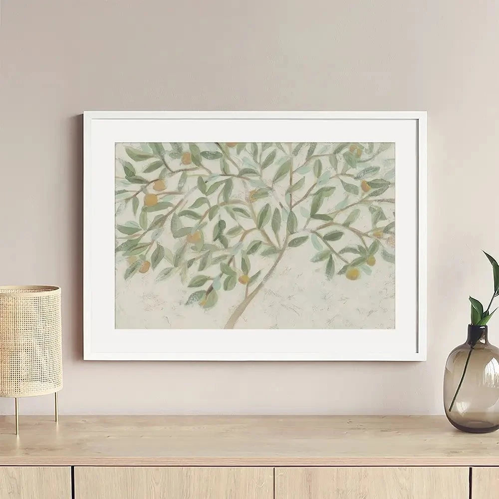 Citrus Tree Framed Art Print Citrus Tree Framed Art Print wall art product June Erica Vess